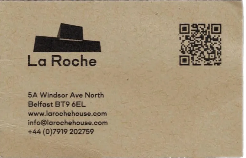 La Roche business card