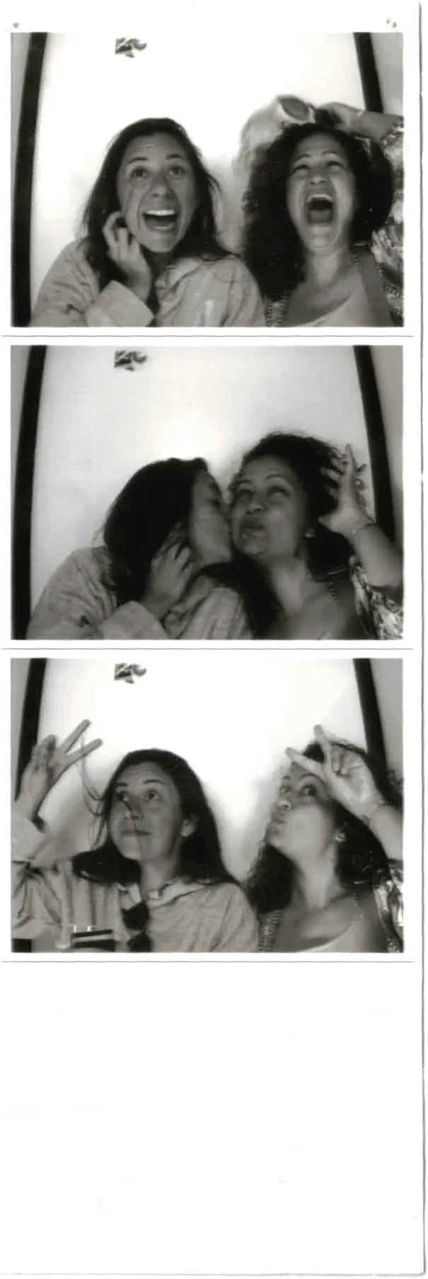 A photobooth strip